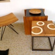 Siège et tables