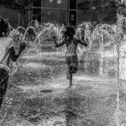 Les jets d'eau