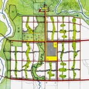 Chandigarh, plan définitif, Le Corbusier 1952